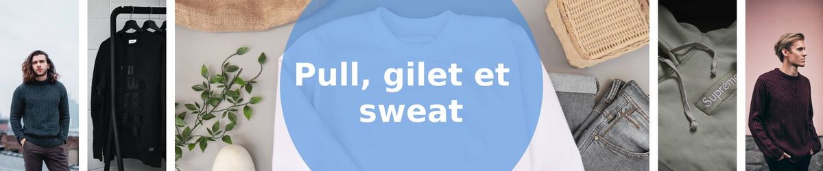 Homme - Pulls, gilets et sweats