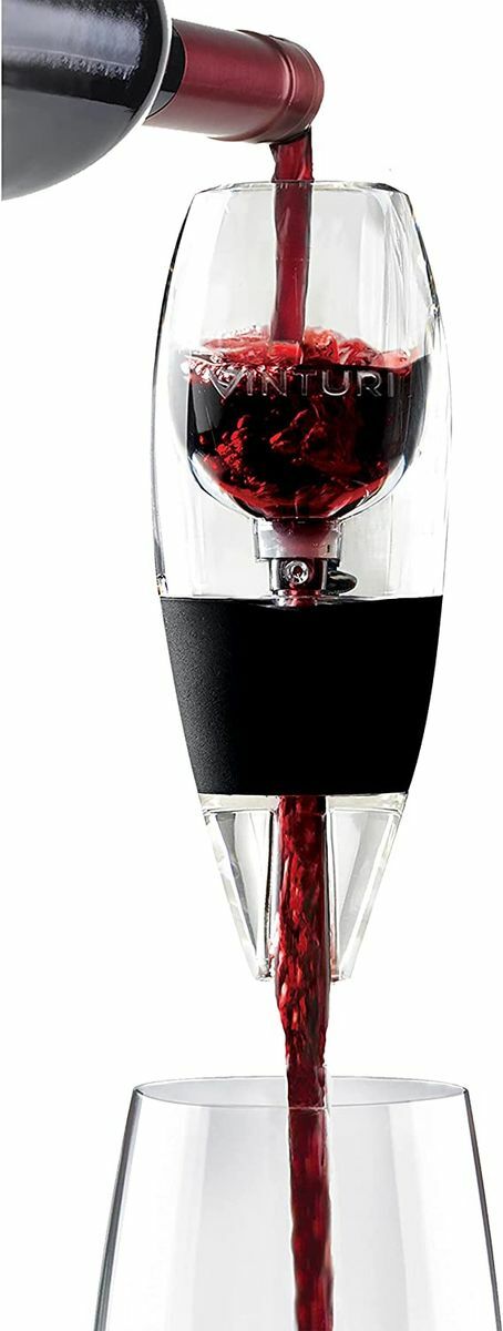 Aérateur de vin VINTURI Deluxe rouge