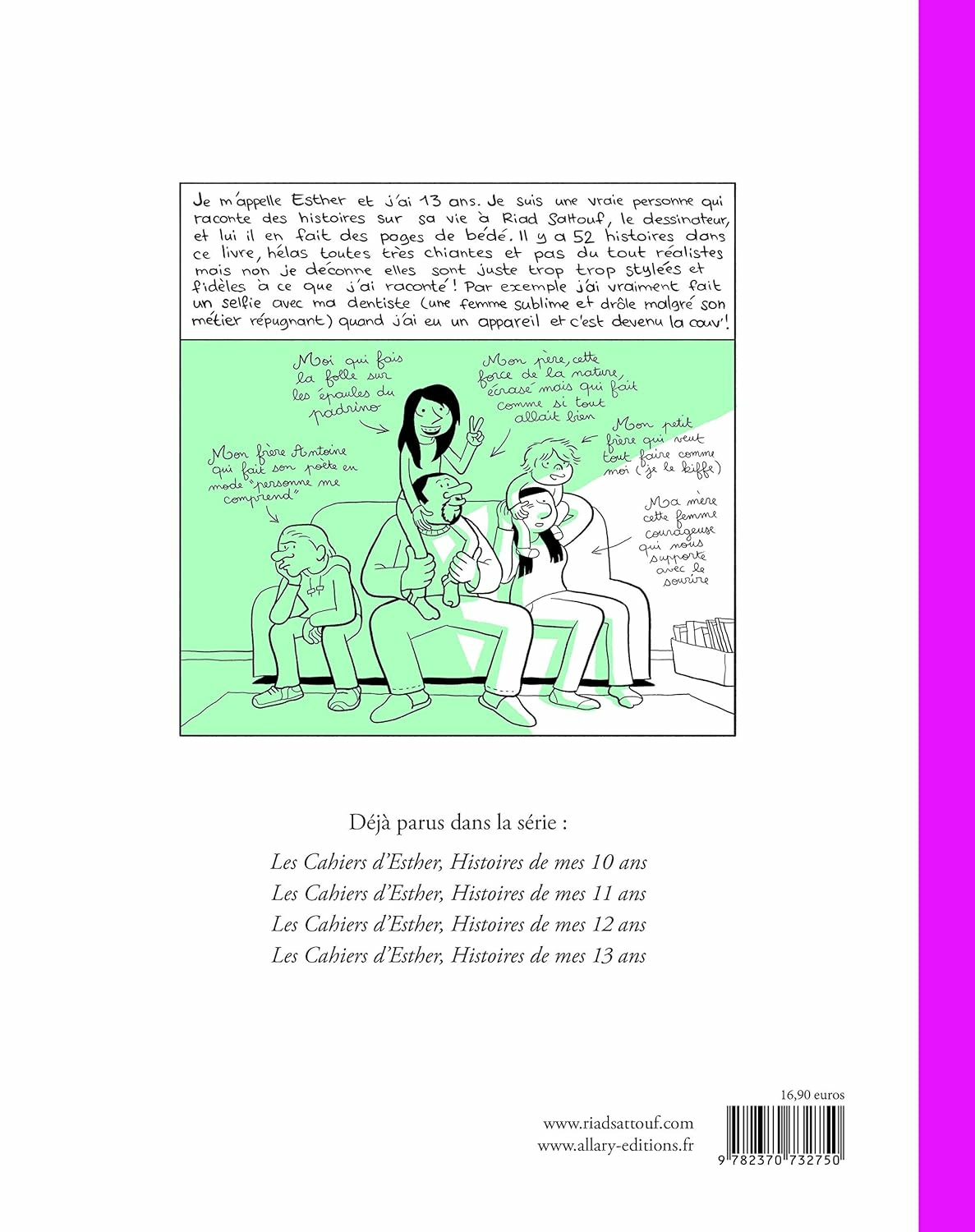 LES CAHIERS D'ESTHER - TOME 4 HISTOIRES DE MES 13 ANS - Librairie Le ...
