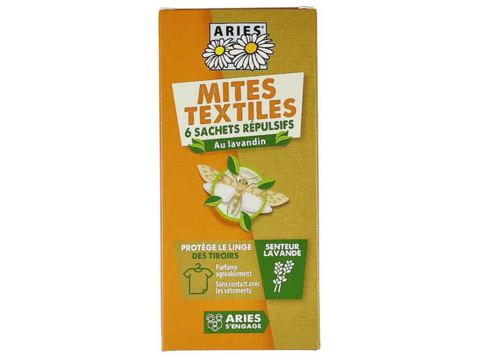 Mixtes Textiles 6 Sachets Répulsifs au Lavandin