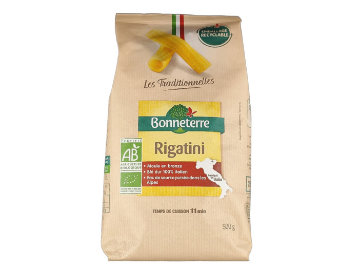 Macaroni Rigatini 500g Bio