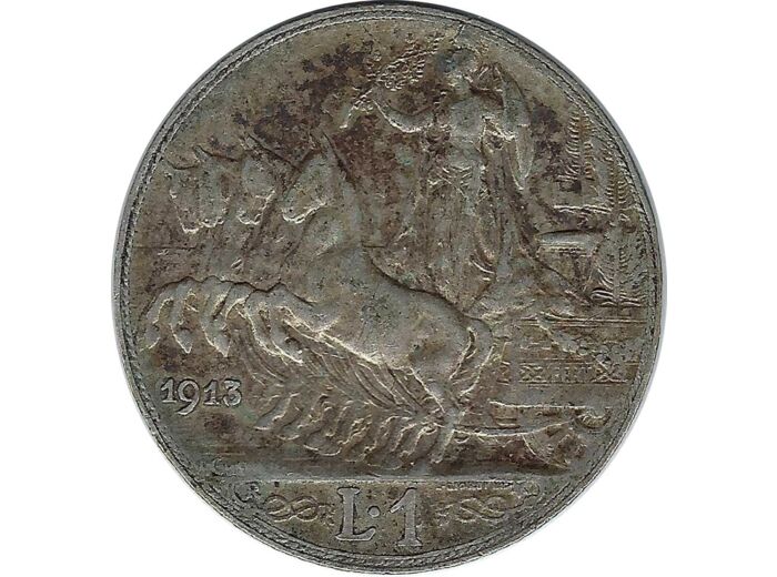 ITALIE 1 LIRE 1913 R TB+