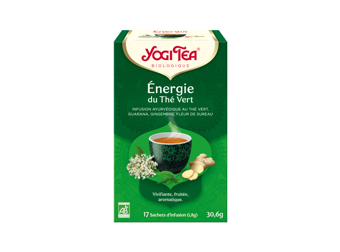 Infusion Energie du Thé vert-17 sachets-Yogi Tea