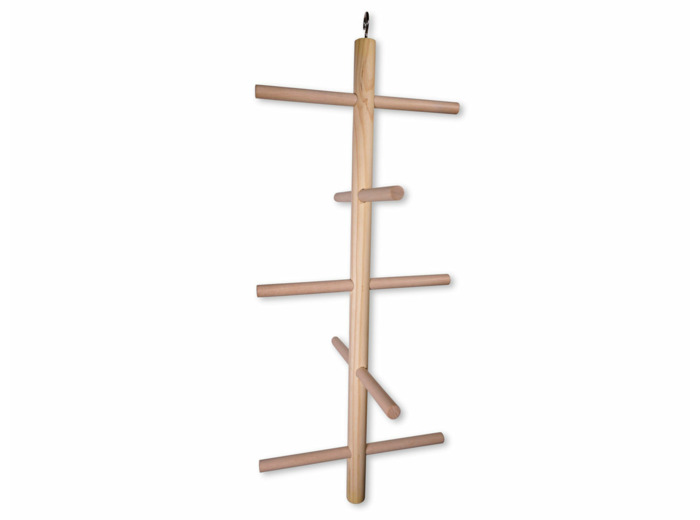 Jouet oiseau bois grimpoir 48x19cm