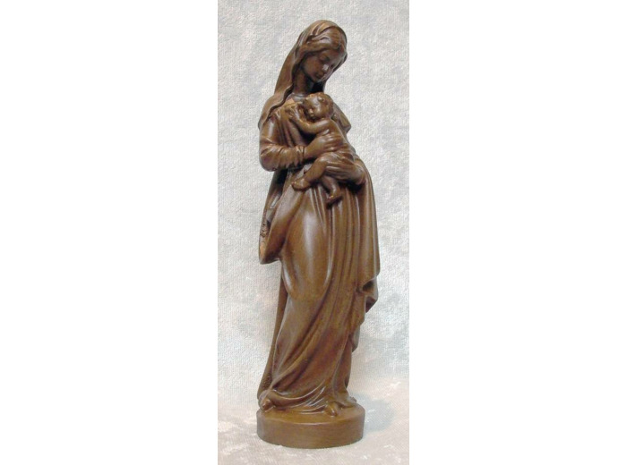 Vierge renaissance 16cm résine TON BOIS