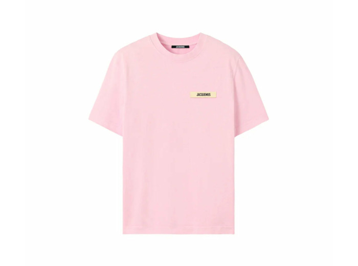 Jacquemus Le t-shirt Gros Grain Rose