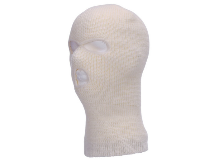 Cagoule épaisse 3 trous (100% acrylique)