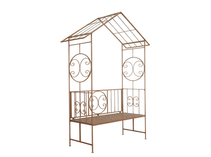 Arche avec banc fer 230x50x150cm