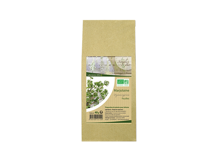 Feuille Marjolaine bio -40g-Altho