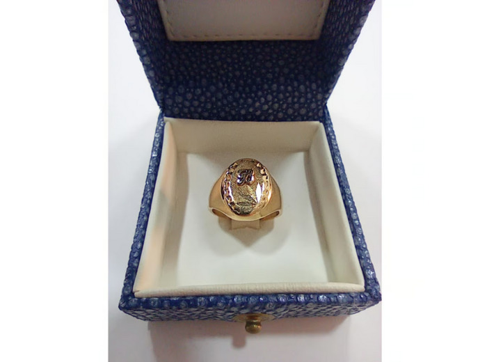 Bague Chevalière en or jaune