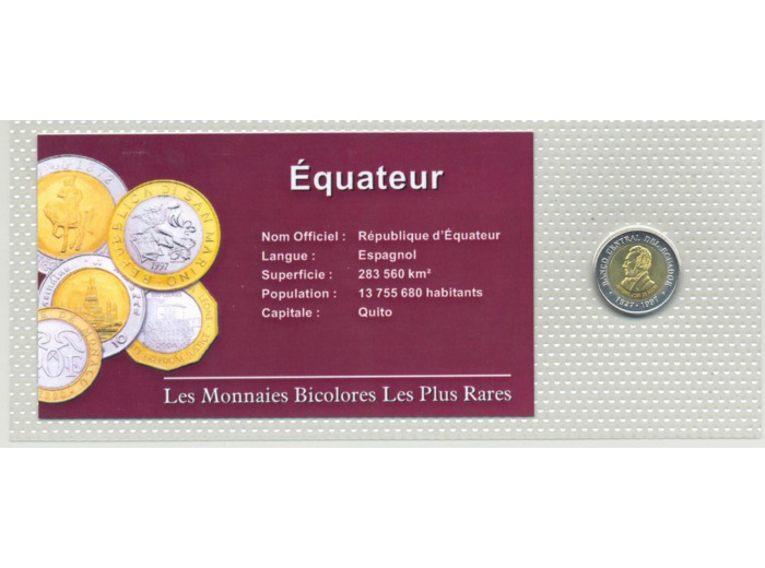 EQUATEUR 100 SUCRES 1997 SUP/NC