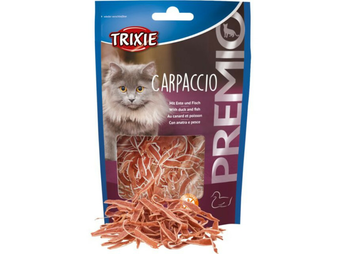 TRIXIE Premio, Carpaccio au canard & poisson - 20g