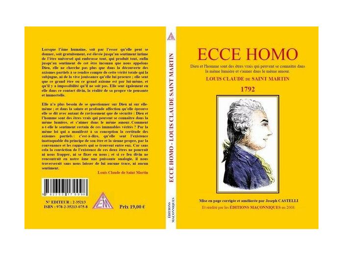 ECCE HOMO - LCDSM 1792