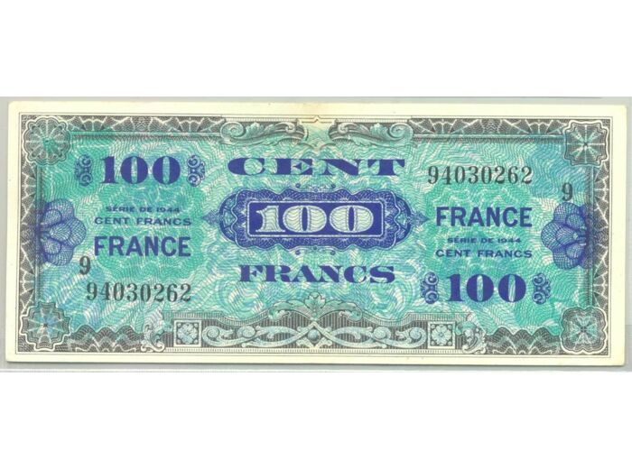 FRANCE 100 FRANCS Type FRANCE 1945 SERIE 8 SUP 696