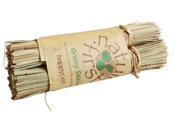 Jouet Grassy sticks pour rongeurs - 100% naturel