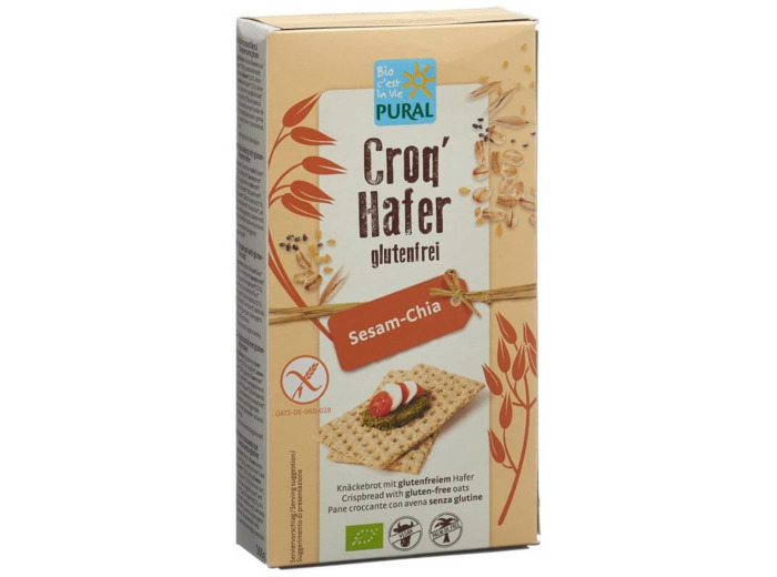 Croq'Avoine Sésame Chia-160g-Pural