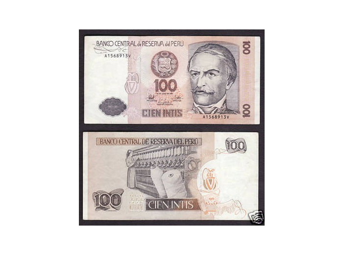 PEROU 100 INTIS 26/06/1987 W 133 - NEUF