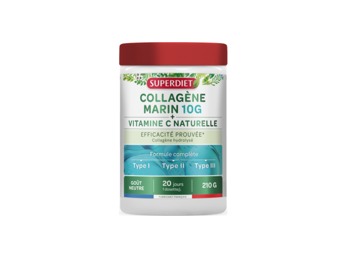 Collagène Marin 10g + Vitamine C poudre 210g