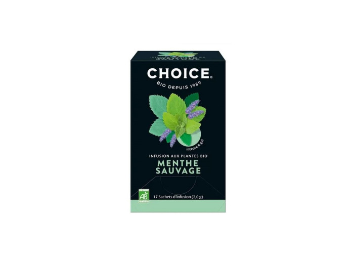 Infusion menthe sauvage 17 sachets