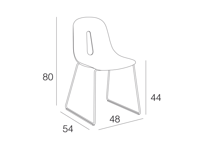 Chaise NUXY