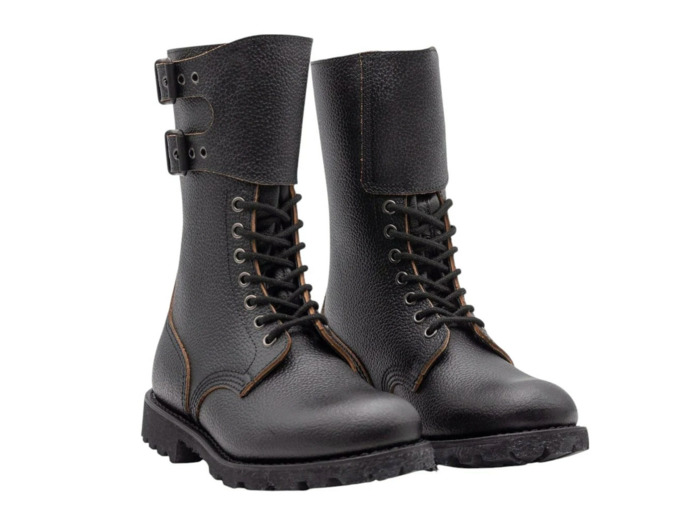 Rangers BM65 Armée française : cuir pleine fleur et semelle Goodyear ressemelable
