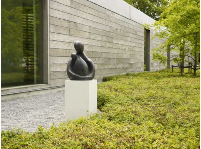 Sculpture en bronze "Affection"