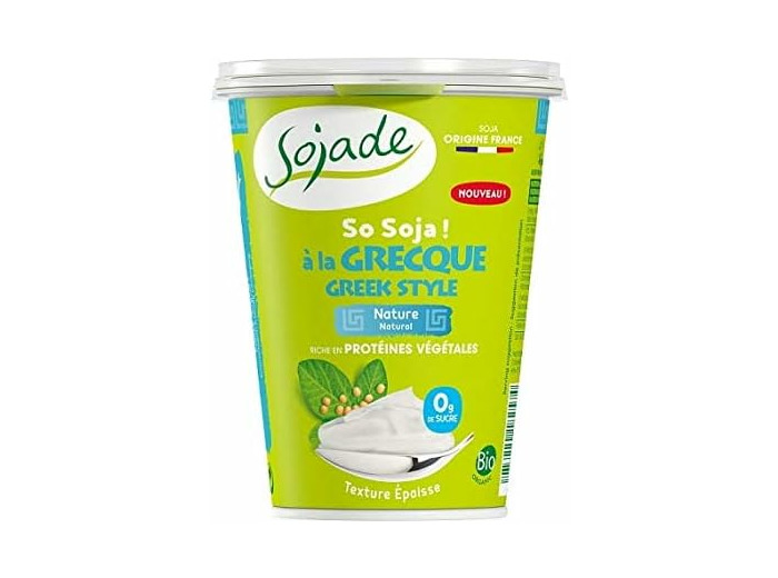 Sojade grecque nature 400g CC Sojade