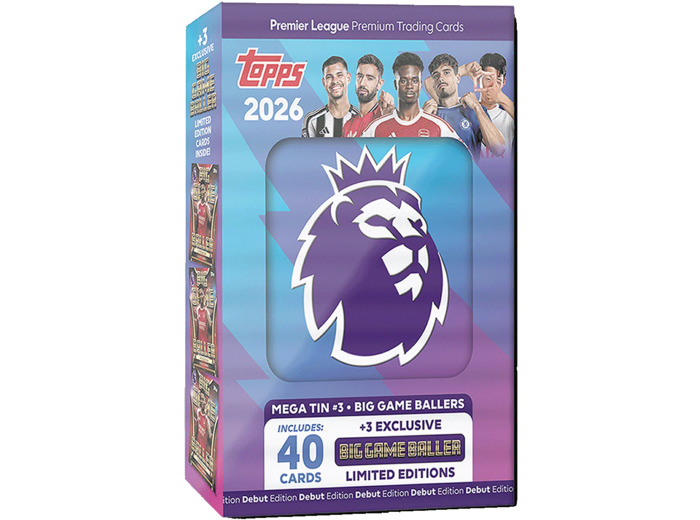 Mega Tin #3 Topps Premier League 2025/26