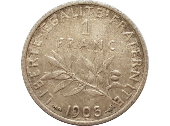 FRANCE 1 FRANC SEMEUSE 1905 TTB
