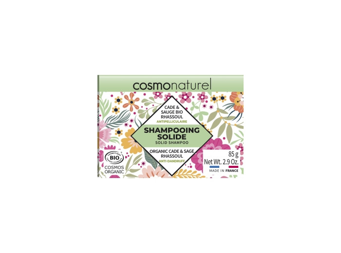 Shampoing solide Cheveux Antipelliculaire 85g