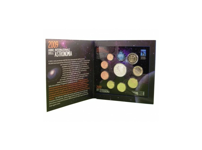 SAINT MARIN 2009 BU SERIE 9 MONNAIES