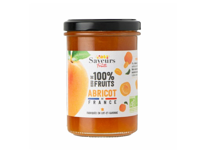Préparation d'Abricots aux Fruits Français Bio-230g-Saveurs et Fruits