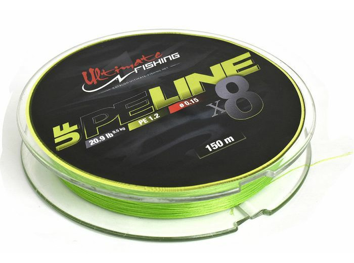 tresse UF pe line jaune ultimate