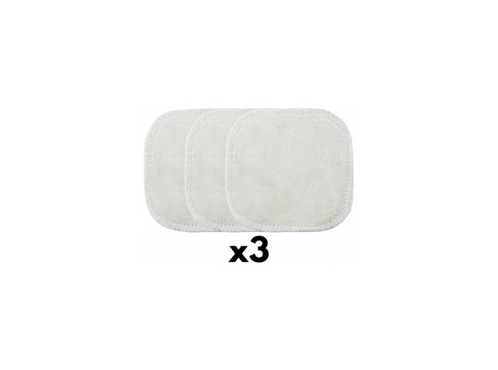 Lot de 3 carrés démaquillants lavables