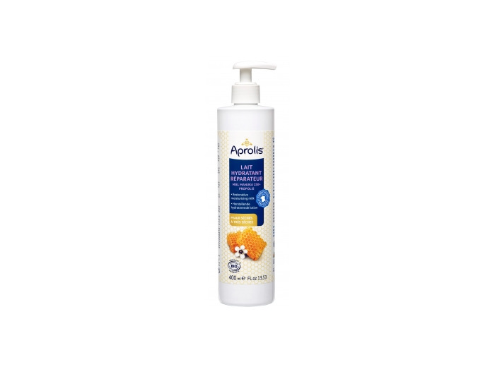 Lait hydratant Réparateur Miel de Manuka et Propolis 400ml