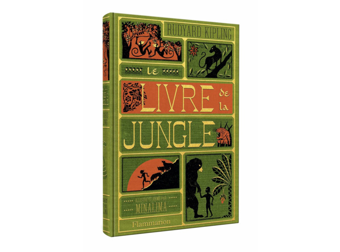 LE LIVRE DE LA JUNGLE - ILLUSTRE ET ANIME PAR MINALIMA