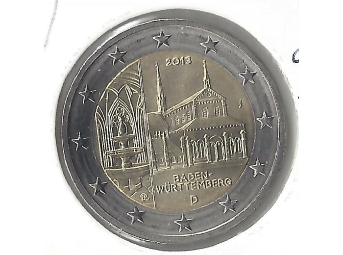 Allemagne 2013 J 2 EURO COMMEMORATIVE  BADEN SUP