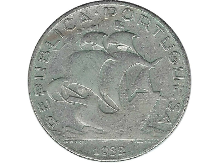 PORTUGAL 2.50 ESCUDOS 1932 TB+