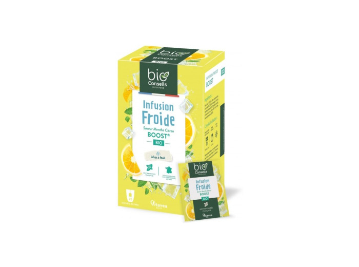 Infusion froide Boost bio 20 sachets