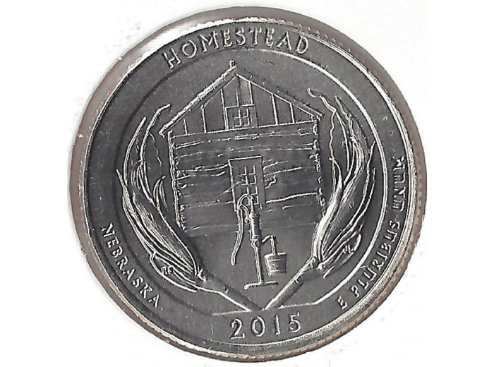 AMERIQUE (U.S.A) 1/4 DOLLAR 2015 P HOMESTEAD SUP-