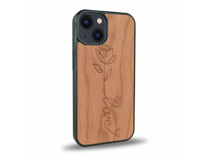 Coque iPhone 15 + MagSafe® - Flower love