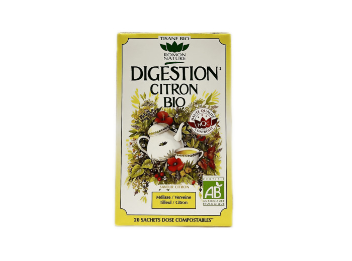 Tisane Digestion Citron Bio 36g