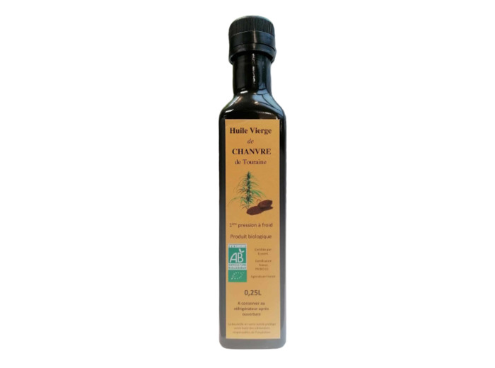 Huile vierge de Chanvre Bio-0.25L-Théo Meneau
