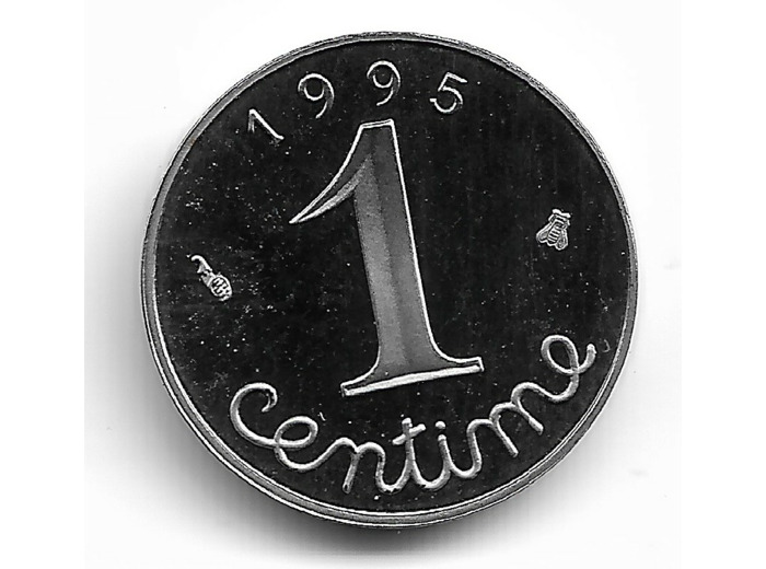FRANCE 1 CENTIME EPI 1995 BE belle epreuve