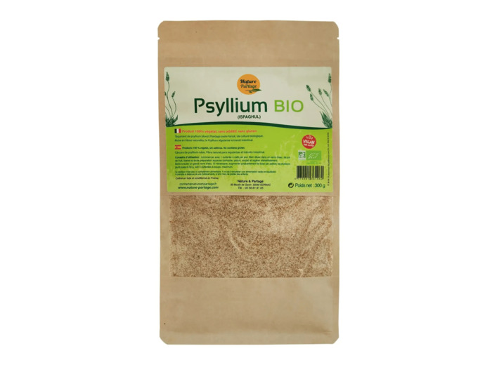 Psyllium blond Bio-300g-Nature et partage