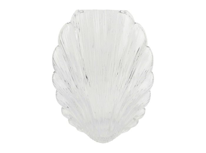 Vase Leucie verre transparent 10x20x25cm