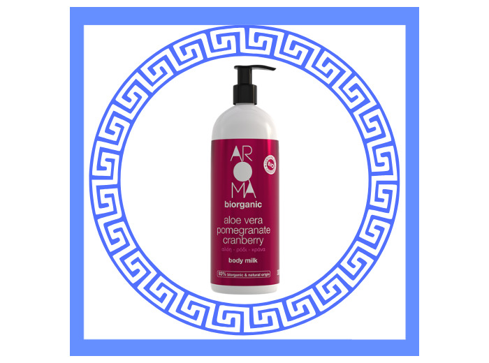 Lait pour le corps BIO Aloe Vera-Grenade-Cranberries Aroma