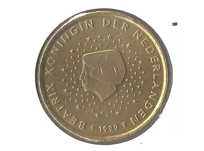 HOLLANDE (PAYS-BAS) 1999 50 CENTIMES SUP