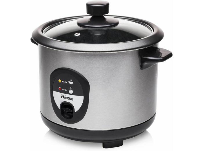 Cuiseur à riz Tristar RK-6126 - 1 L - 400 W - 5 portions - Fonction de maintien au chaud 1,0 Litre