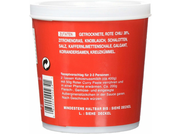 COCK Pâte de Curry Rouge